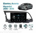 Штатная магнитола Hyundai Elantra, Avante 2015 - 2018 Wide Media LC9025MN-1/16 для авто без камеры