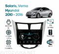 Штатная магнитола Hyundai Solaris 2010 - 2016, Verna Wide Media LC9027MN-1/16
