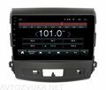 Штатная магнитола Mitsubishi Outlander 2007 - 2012 Wide Media LC9058MN-1/16 для авто с Rockford