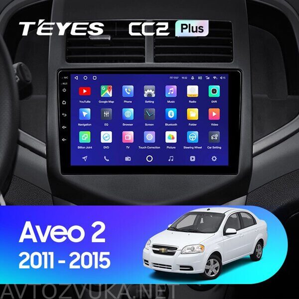 Teyes CC2 Plus для Chevrolet Aveo 2 2011-2015 9"
