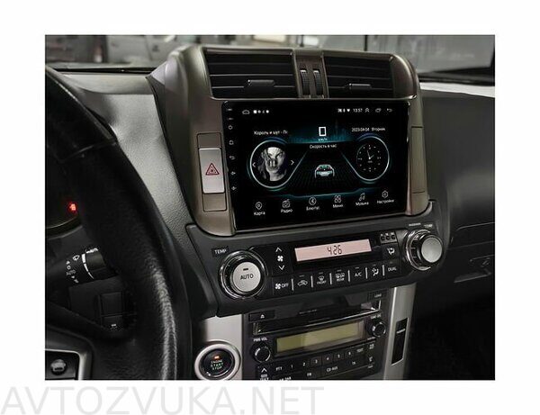 Штатная магнитола Toyota Land Cruiser Prado 2009 - 2013 Wide Media LC9006MN-1/16 для авто без усил.