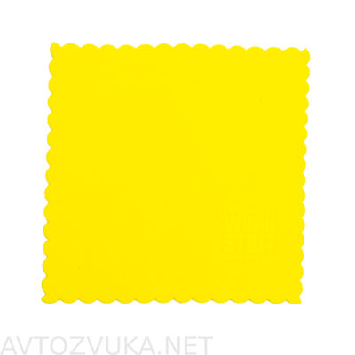 Work Stuff Микрофибра для нанесения защитных составов Suede Cloth 10x10 желтая