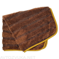 Гибридная односторонняя микрофибра для сушки LERATON HYBRID CHOCO MF2HC 60x50