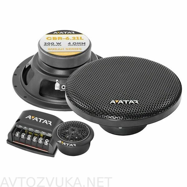 Компонентная акустика Avatar CBR-6.21L