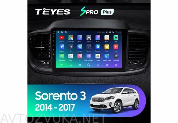 Teyes SPro plus для Kia Sorento 3 2014-2017 10,2