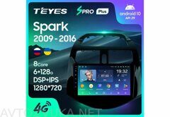Teyes SPro Plus 3/32  для Chevrolet Spark 2009-2016 9