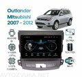 Штатная магнитола Mitsubishi Outlander 2007 - 2012 Wide Media LC9058MN-1/16 для авто с Rockford