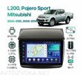 Штатная магнитола Mitsubishi L200 2006 - 2015, Pajero Sport 2008 - 2014 Wide Media LC9056QU-4/64