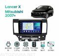 Штатная магнитола Mitsubishi Lancer X 2007+ Wide Media LC1047QU-4/64 для авто с Rockford