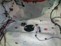 Уплотнение автомобиля материалами в 2 слоя.