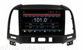 Штатная магнитола Hyundai Santa Fe 2006 - 2012 Wide Media LC9052MN-1/16